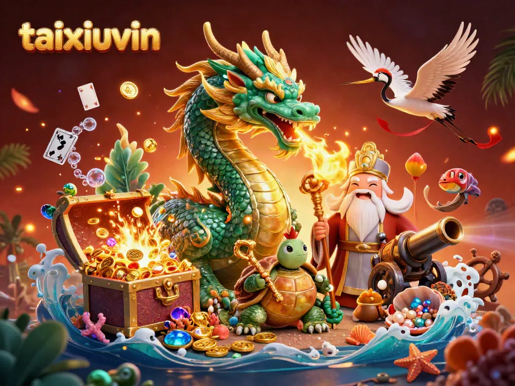 Engage in thrilling gameplay at taixiuvin with colorful gems and dynamic casino elements.