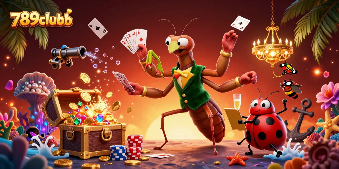 Experience exciting gameplay at 789clubb with vibrant characters and casino elements.