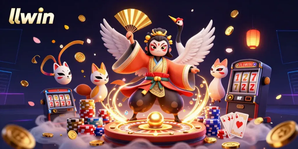 Experience high-stakes excitement at llwin with captivating characters and dynamic casino elements.